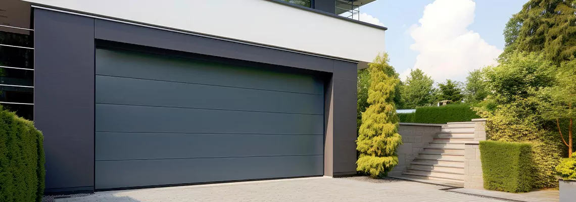 Haas Galvanized Steel Garage Door in Boca Raton, FL