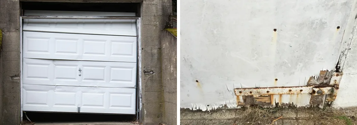 Rotten Commercial Garage Door Repair in Boca Raton, FL