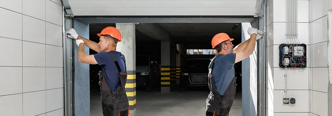 Wooden Garage Door Frame Repair in Boca Raton